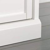 Sauder Craft Pro Series Storage Pantry cabinets, L: 32.13" X W: 17.56" X H: 30.12", White finish Sauder