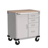 Seville Classics UltraHD Rolling Storage Cabinet with Drawers Seville Classics