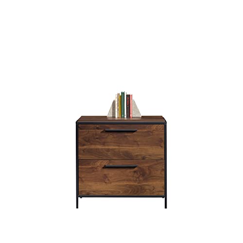Sauder Lateral File, L: 30.24" x W: 17.24" x H: 29.53", Grand Walnut Finish Sauder