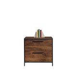 Sauder Lateral File, L: 30.24" x W: 17.24" x H: 29.53", Grand Walnut Finish Sauder