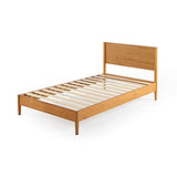 ZINUS Allen Mid Century Wood Platform Bed Frame, Solid Wood Foundation, Wood Slat Support, No Box Spring Needed, Easy Assembly, Twin Zinus