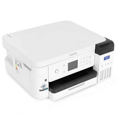 makerflo Epson SureColor F170 Sublimation Printer – Professional Dye Sublimation for Tumblers, T-Shirts, Mugs, Keychains – Desktop Inkjet Printer for Mac & Windows