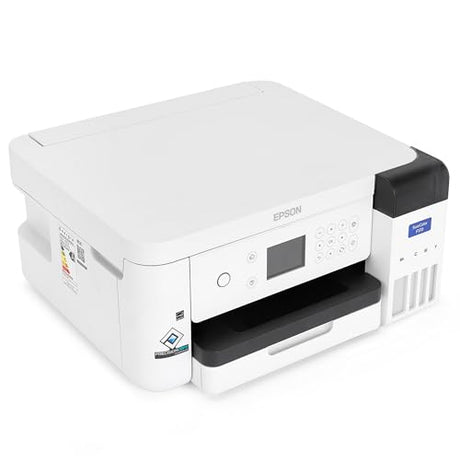 makerflo Epson SureColor F170 Sublimation Printer – Professional Dye Sublimation for Tumblers, T-Shirts, Mugs, Keychains – Desktop Inkjet Printer for Mac & Windows makerflo