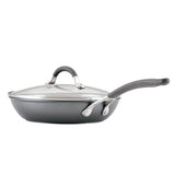 Circulon A1 Series with ScratchDefense Technology Nonstick Induction, Frying Pans/Skillets with Lids, Metal Utensil Safe, Skillet Set w/Lid (8.5", 10" & 12") - Graphite Circulon