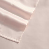 Laura Ashley - Full Sheet Set, 100% Soft & Silky Smooth Satin Bed Sheets, Deep Pockets, Bedding with Matching Fitted Sheet & Pillowcases (Bliss Pink) Laura Ashley