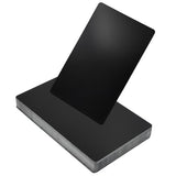 50 Pcs Metal Business Cards Blanks,Laser Engraving Blanks Aluminium,Can Engrave Any of Your Favorite Images and Text onto Metal Cards.86 x 54 mm(0.24mm Thickness) Knypeth