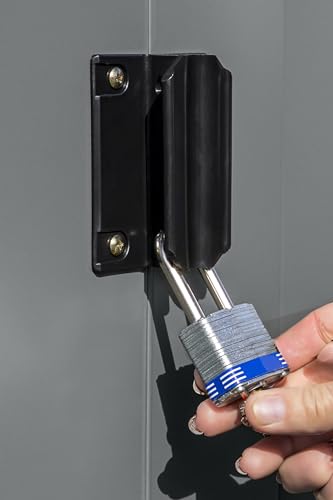 Arrow Classic Metal Shed, 12 x 17, Charcoal Arrow Shed