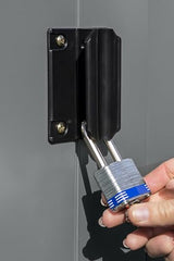 Arrow Classic Metal Shed, 12 x 17, Charcoal Arrow Shed