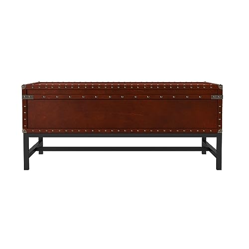 SEI Furniture Voyager Storage Cocktail Table - Espresso SEI Furniture