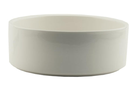 Johnson Plastics Plus White Ceramic Sublimation Pet Bowls for Dye Sublimation Heat Transfer (Six Inch, 1, Count) Johnson Plastics Plus