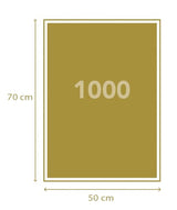 Clementoni - DC Comics Justice League League-1000 Pieces, Vertical, Fun for Adults, Superhero Puzzle, Made in Italy, Multicoloured, 39852 Clementoni