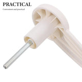 BUGUUYO Plastic Crank Handle - 6x50mm Hex Shaft Manual Crank Handle for for Height Adjustment Table Sit Stand Desk Router Lift Tables Industrial Machine or Other Equipment BUGUUYO