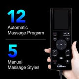 Osaki Titan Summit Flex | Gray | SL-Track Zero Gravity Full Body Massage Chair | Body Scanning | Lumbar and Calf Heating | Bluetooth Speaker | Space Saving | Full Body Airbag Compression Osaki