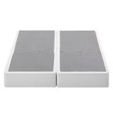 ZINUS No Assembly Metal Box Spring, 9 Inch White Mattress Foundation, Sturdy Metal Structure, Full Zinus