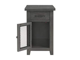 Martin Svensson Home Rustic Chairside Table, Grey Martin Svensson Home