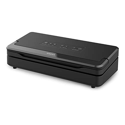 Anova Culinary Precision Vacuum Sealer Pro, Includes 1 Bag Roll, For Sous Vide and Food Storage, black, medium Anova Culinary