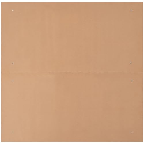 VEVOR Slatwall Panel, 16 sq.ft, Versatile Durable Slat Wall Panel with MDF Material & 3 in Groove, Aesthetic Easy to Clean Slat Wall Panel with Melamine Surface, Fit for Bicycles, Hammers, etc. VEVOR