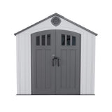 Lifetime Dual Entry Outdoor Storage Shed, 15 x 8 Foot Lifetime