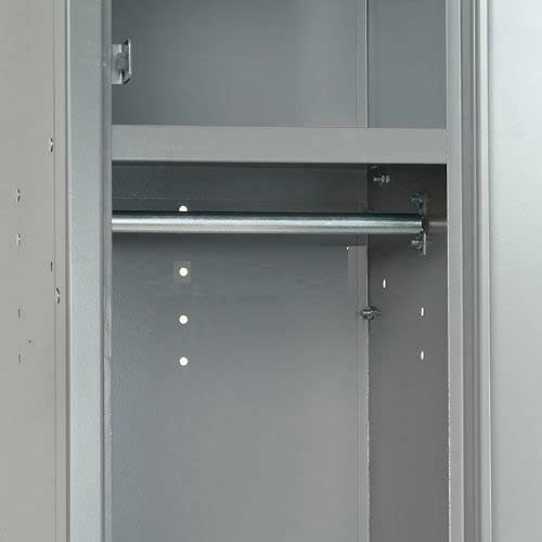 Global Industrial Single Tier Locker, 15x18x72, 3 Door, Ready to Assemble, Gray Global Industrial
