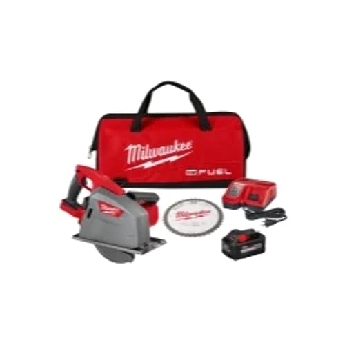 Milwaukee 2982-21 M18 FUEL Lithium-Ion Metal Cutting 8 in. Cordless Circular Saw Kit (8 Ah) - WoodArtSupply