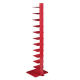 SEI Furniture Stewartby Spine Tower Shelf - Valiant Poppy, Red SEI Furniture