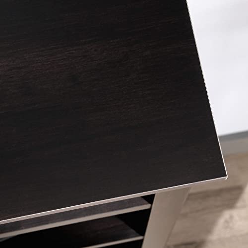 Sauder Miscellaneous Storage Bookcase/ Book Shelf With Doors, Estate Black finish Sauder