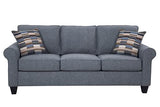 American Furniture Classics Eureka Rolled Arm Sofa with Two Pillows American Furniture Classics