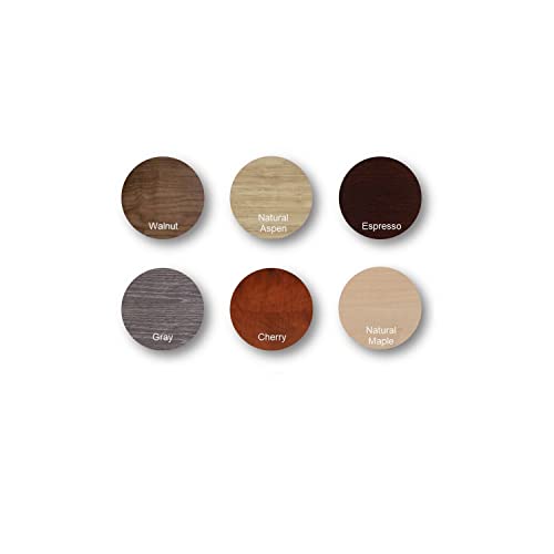 Thaweesuk Shop Walnut Finishes 12 FT Modern Executive Racetrack Shaped Conference Room Table Panel Legs Wood Grommets Boardroom Meeting 2 Power Data Modules White Oval Desk Office Laminate Hardwood WoodArtSupply