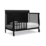 Delta Children Simmons Kids Carter 6-in-1 Convertible Crib - Greenguard Gold Certified, Black Ebony Delta Children