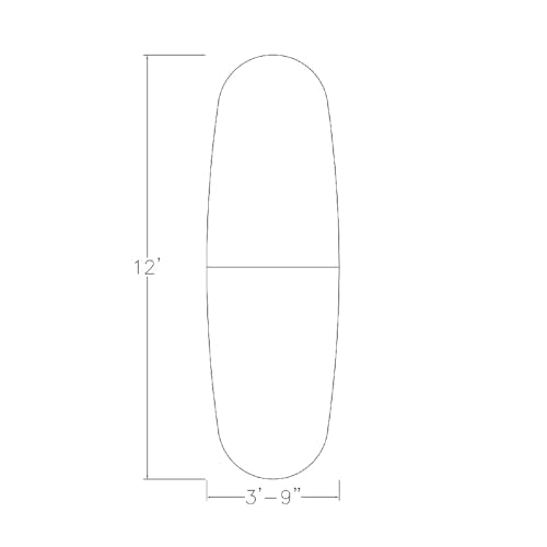 Harmony Series 12-Person Oval Boat Shaped Conference Table | Modular Office Table with Brushed Silver Square Metal Base | Meeting Tables for Offices, and Homes | White Cypress �12Ft SKUTCHI DESIGNS INC.