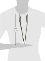 Winco Stainless Steel, Coiled Spring Utility Tong Heavyweight, 12-Inch, Medium Winco