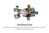 Springbok Gnome Village 500 Piece Holiday Jigsaw Puzzle- Made in The USA with Unique Precision fit Pieces for a Great Puzzling Experience Springbok