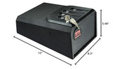 GunVault MiniVault - Quick Access Automatic Slide-Out Handgun Safe with Patented No-Eyes® Keypad (1 Pistol Capacity) GunVault