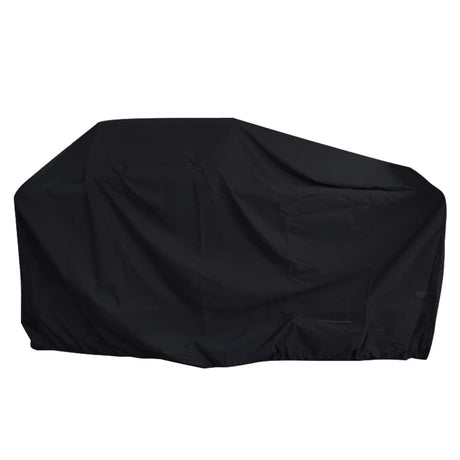 Cozzka 86 Inch Island BBQ Grill Head Cover Heavy Duty Waterproof Outdoor Kitchen BBQ Cover, Black Cozzka
