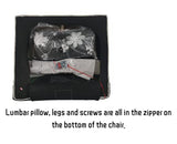 Shunzhi Floral Accent Chairs Farmhouse Upholstered Armchair Linen Reading Chair Mid Century Modern Single Sofa Chair with Pillow for Bedroom/Living Room/Fireplace, Beige, 1PC Shunzhi