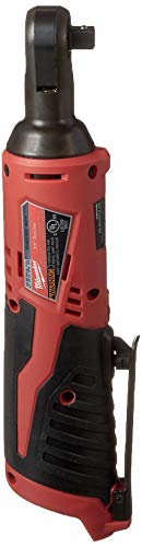 Milwaukee 2457-20 M12 Cordless 3/8" Sub-Compact 35 ft-Lbs 250 RPM Ratchet w/ Variable Speed Trigger - WoodArtSupply