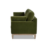 Jennifer Taylor Home Pasadena 75.5" Modern Farmhouse Sofa, Olive Green Performance Velvet Jennifer Taylor Home