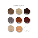 Thaweesuk Shop New Espresso 18 ft Modern Boat Shaped Conference Table Room Wood Hide Wires Inside Elliptical Metal Legs Desk Grommets Racetrack Boardroom Furniture Business 212''L x 47-32''W x 29''H Generic