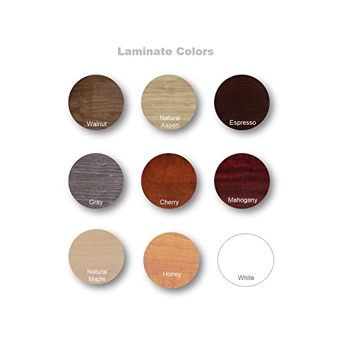 Thaweesuk Shop New Mahogany 12 FT Modern Boat Shaped Conference Table Wood Hide Wires Inside Elliptical Metal Legs Desk Grommets Racetrack Power Modules Black Office Boardroom Room Business Furniture Generic