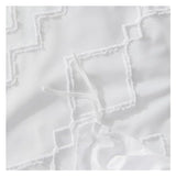 YUSIWOAL White Cover Duvet Cover Sets King Size Bedding Set Comforter Cover with Pillowcase Compatible with Double Bed Single Bed Linen,Summer Duvet Cover sets(Bianco,King) YUSIWOAL