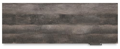 Signature Design by Ashley Shawburn 3-Drawer Home Office Desk, 54" W x 19" D x 29" H, White & Gray Signature Design by Ashley