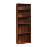 Sauder Beginnings 5-Shelf Bookcase in Brook Cherry Finish Sauder