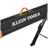 Klein Tools 66188 Folding Saw Horse, 2x4 Support Arms, 26-Inch to 32-Inch Adjustable Height, Heavy Duty Jobsite Table, 1-Pack Klein Tools