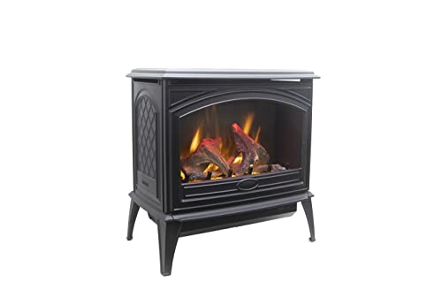 Sierra Flame E-70 Cast Iron Electric Fireplace Amantii