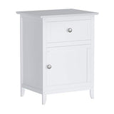 Winsome Eugene Accent Table, 18.90"W x 14.96"D x 25"H, White Winsome