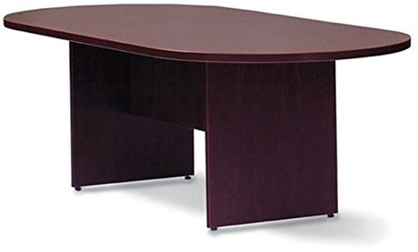 Offices To Go 8 Ft Conference Room Table 95" W X 44" D X 29 1/2" H Weight: 212 Lbs One Piece Top Slab Base - American Dark Cherry Offices To Go