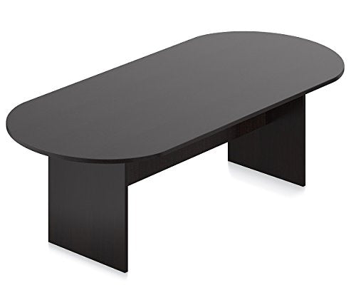 Offices To Go 8 Ft Conference Room Table 95" W X 44" D X 29 1/2" H Weight: 212 Lbs One Piece Top Slab Base - American Dark Cherry Offices To Go