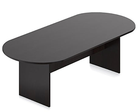 Offices To Go 8 Ft Conference Room Table 95" W X 44" D X 29 1/2" H Weight: 212 Lbs One Piece Top Slab Base - American Dark Cherry Offices To Go