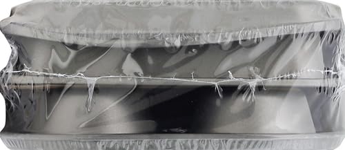 Ecolution Non-Stick Toaster Oven Bakeware Set 4-Piece, Carbon Steel, Easy to Clean and Perfect for Single Servings, Gray Ecolution