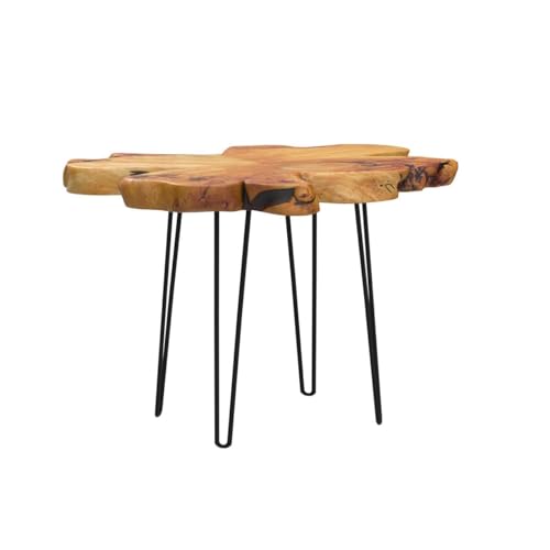 WELLAND Natural Edge Coffee Table, (Style D) - WoodArtSupply